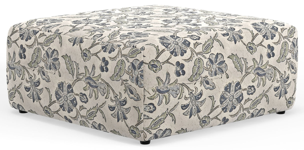 Stockbridge - Cocktail Ottoman - Denim