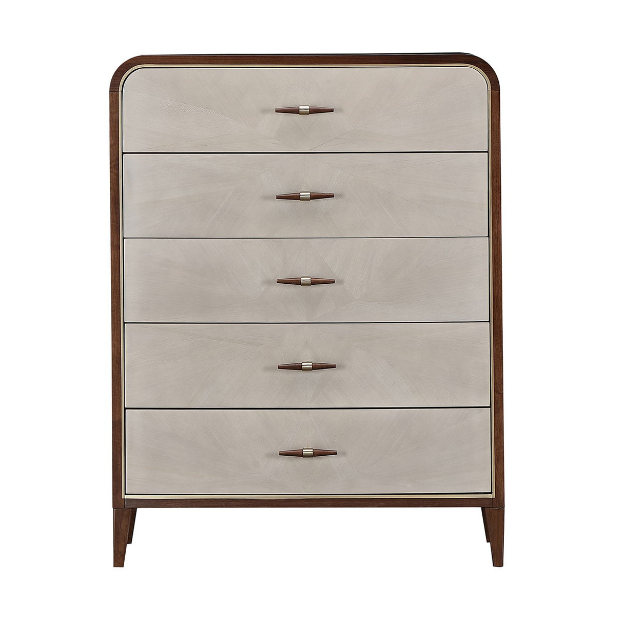 Houston - 5-Drawer Chest - Walnut