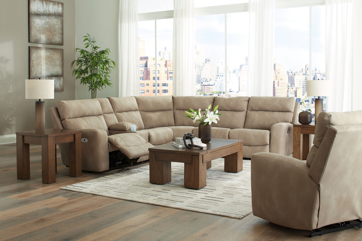 Next-Gen Durapella - 7 Piece Power Reclining Sectional Set