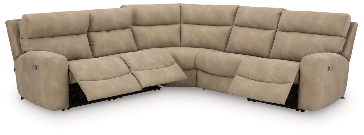 Next-Gen Durapella - 6 Piece Power Reclining Sectional Set