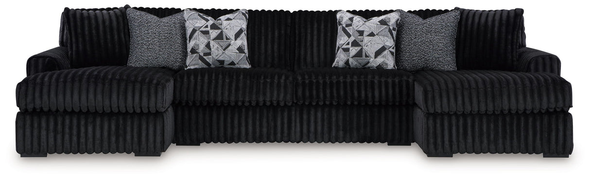 Midnight-Madness - 3 Piece Sectional