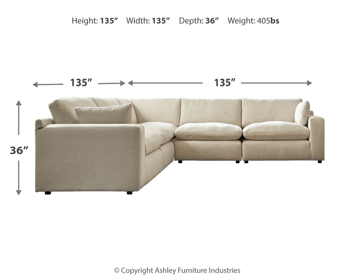 Elyza - 5 Piece Sectional