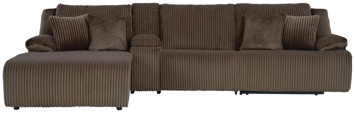 Top Tier - 4 Piece Reclining Sectional