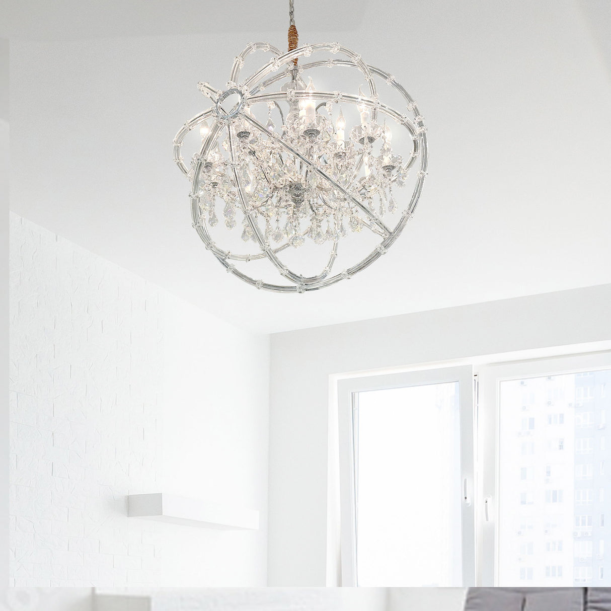 Michael Amini Lighting - Pena 15-Light Traditional Crystal Chandelier - Clear