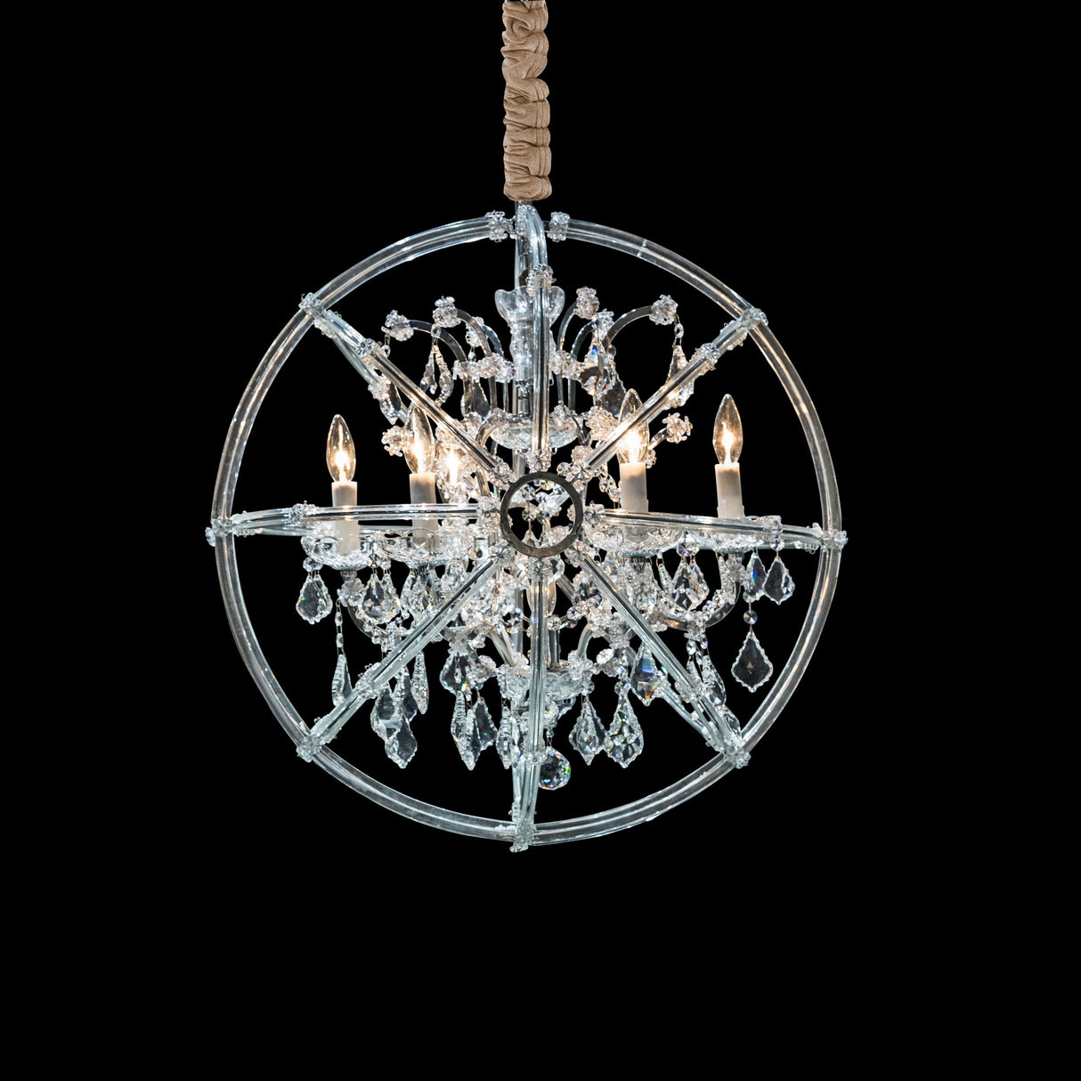 Michael Amini Lighting - Pena 6-Light Traditional Crystal Chandelier - Clear