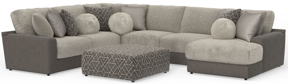 Sectional, Ottoman