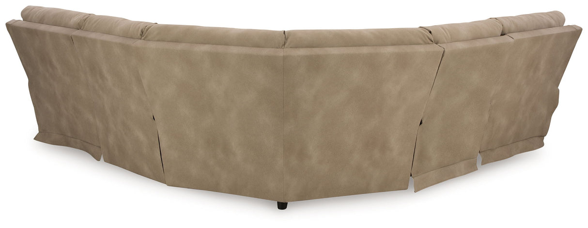 Next-Gen Durapella - 5 Piece Reclining Sectional
