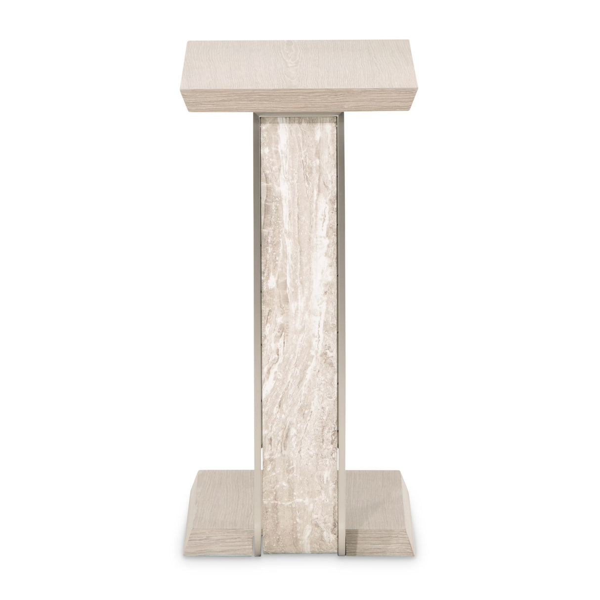 Lotus Bay - C-Shaped Accent Table - Sand