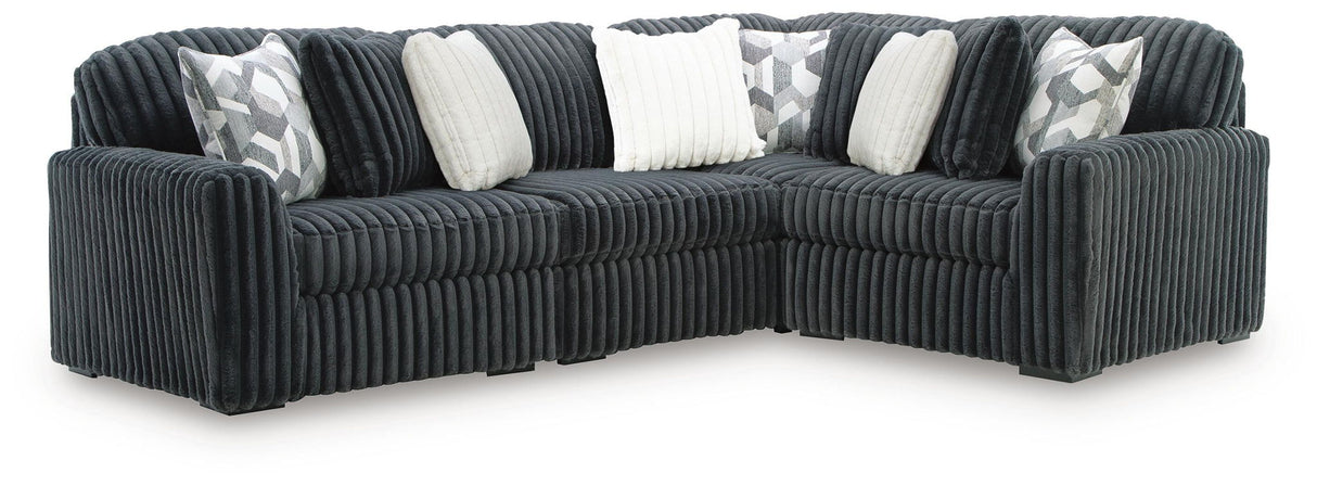 Midnight-Madness - 4 Piece Sectional