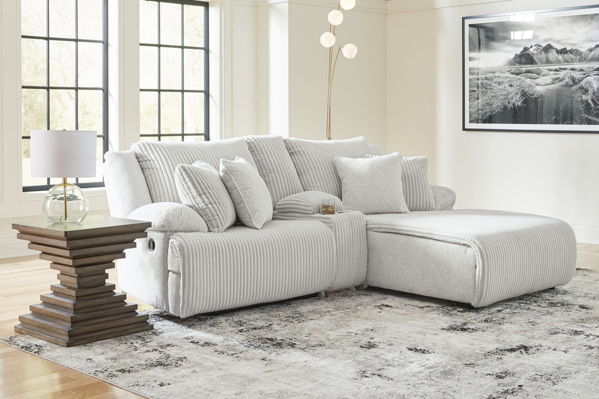 Top Tier - 3 Piece Reclining Sectional