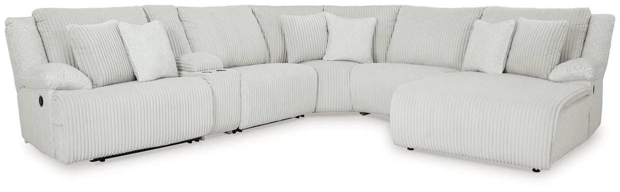 Top Tier - 6 Piece Reclining Sectional