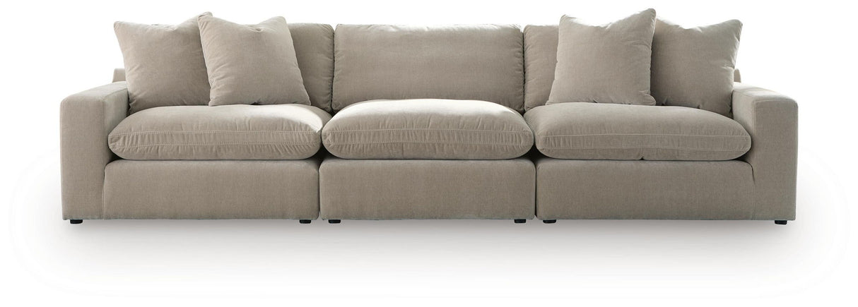 Maxton Heights - 3-Piece Sectional Sofa - Pebble