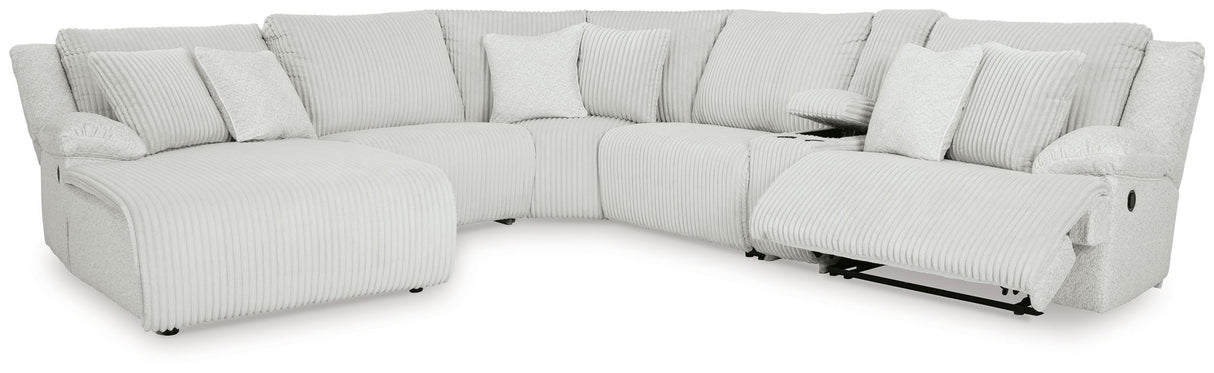 Top Tier - 6 Piece Reclining Sectional