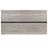 Patwin - Dining Table - Gray Oak & Black