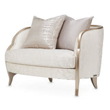 Malibu Crest - Chair And Half - Cloud White / Chardonnay