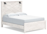 Gerridan - Panel Bed With Sconces