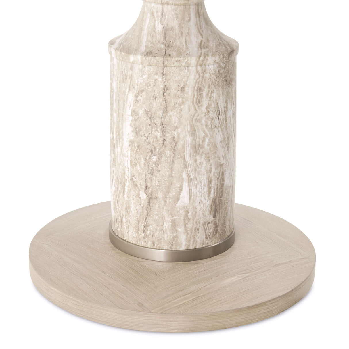 Lotus Bay - 40" Round Gathering Table - Sand