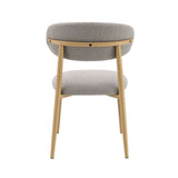 Kacey - Side Chair (Set of 2) - Gray Boucle & Natural