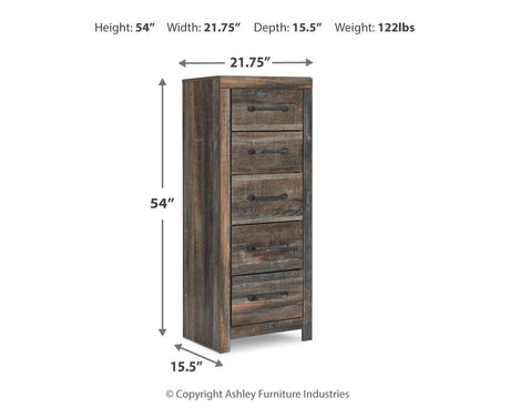 Drystan - Narrow Chest - Brown / Beige
