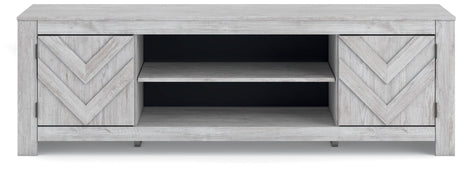 Cayboni - LG TV Stand With Fireplace Option