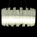 Michael Amini Lighting - Octavious 8-Light Modern Crystal Chandelier - Clear