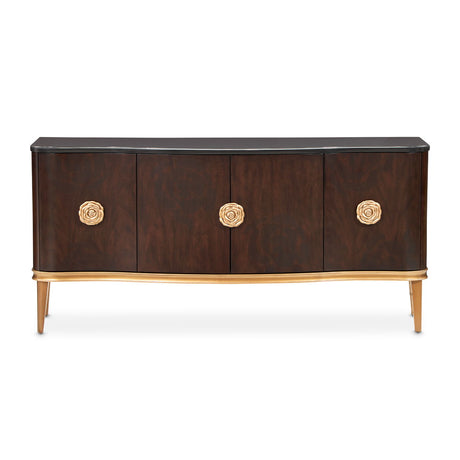 Camellia Field - Wood Sideboard