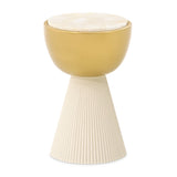 Scotts Square - Chairside Table - Light Champagne