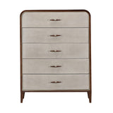 Houston - 5-Drawer Chest - Walnut