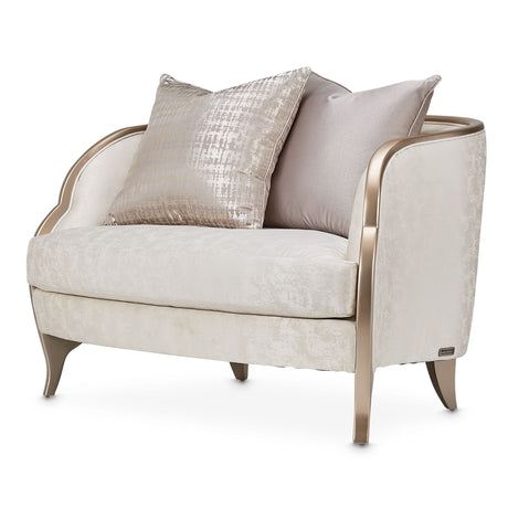 Malibu Crest - Chair And Half - Cloud White / Chardonnay