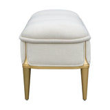 Scotts Square - Accent Bench - Light Champagne