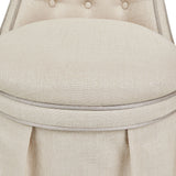 Villa Cherie - Tufted Vanity Chair - Frosted Pearl
