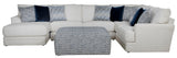 Polaris - Sectional With Comfort Coil Seating And Accent Pillows Included
