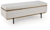 Dettaford Next-Gen Nuvella - Storage Bench - Stone