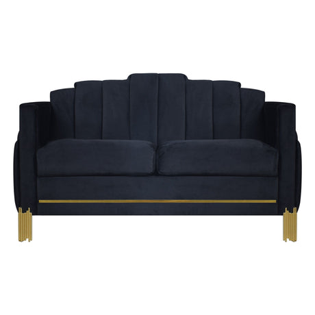 Empire - Lighted Loveseat - Black