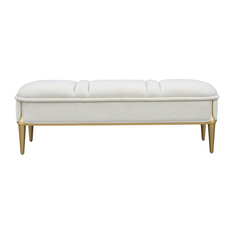 Scotts Square - Accent Bench - Light Champagne