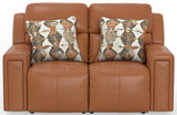 Arezzo - Power Headrest Power Reclining Loveseat With Zero Gravity/Extended Ottoman