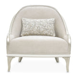 La Marisia - Chenille Accent Chair - Tranquil / Light Champagne