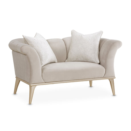 Yvette - Chair And A Half - Porcini / Medium Champagne