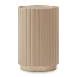 Malibu Crest - Round Chairside Table - Chardonnay
