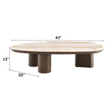 Haidar - Table With Marble Top