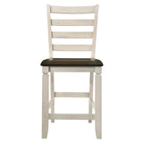 Tasnim - Counter Height Chair (Set of 2) - Oak & Antique White