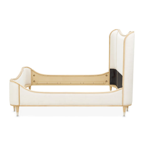 Camellia Field - Upholstered Panel Bed