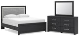 Maeling - Upholstered Panel Bedroom Set