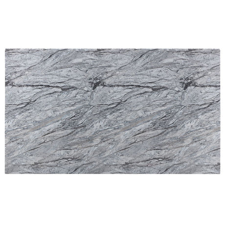 Caralin - Dining Table - Engineered Stone & Black