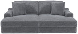 Cozy - 2 Piece Double Wide Chaise With USB Charging Ports