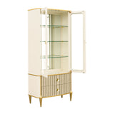 Scotts Square - Display Cabinet - Light Champagne