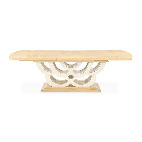 Camellia Field - Rectangular Pedestal Dining Table