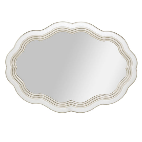 London Place - Wall Mirror - Creamy Pearl
