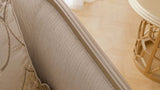 HD-7005 - Chair - Beige / Gold