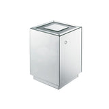 Nowles - Accent Table With LED - Faux Stones